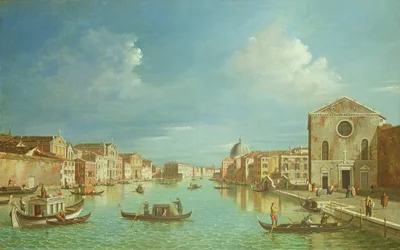Venezianische Ansicht, 18. Jahrhundert
